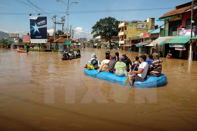 Indonexia: lũ đến khiến hai người tử vong và 3 000 người buộc phải sơ tán
