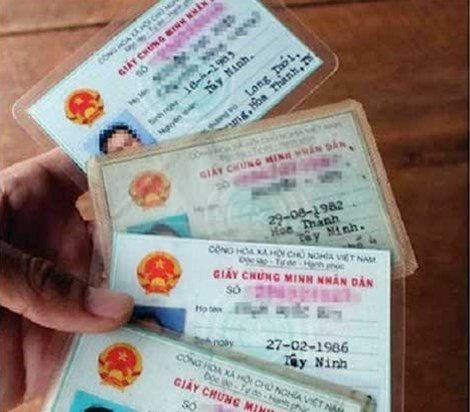 Giấy tờ tùy thân, mua dễ như chơi